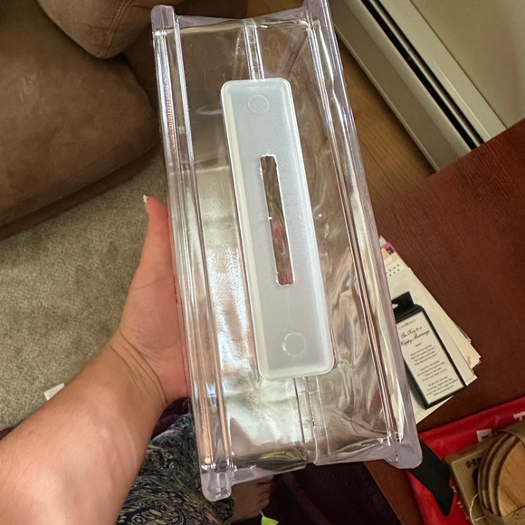 Honeymoon Fund clear acrylic block - Picture 2 of 2